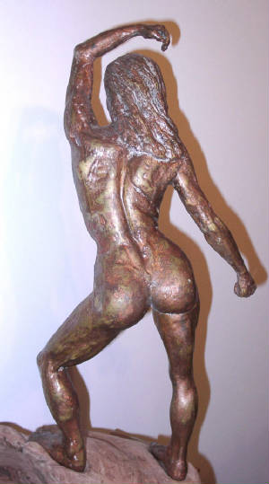 figure sculpture WinDancer  Sculptor Rod Patterson